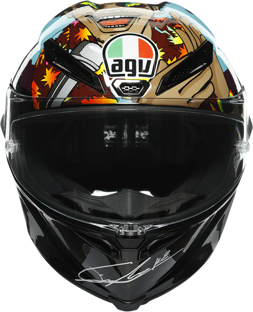 AGV Pista GP RR ECE-DOT Limited Edition - Morbidelli Misano 2020 Helmet img front img 3
