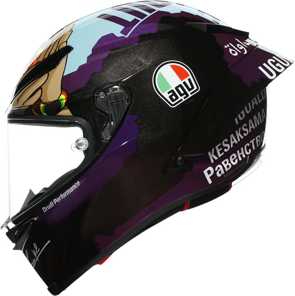 AGV Pista GP RR ECE-DOT Limited Edition - Morbidelli Misano 2020 Helmet img left img 4