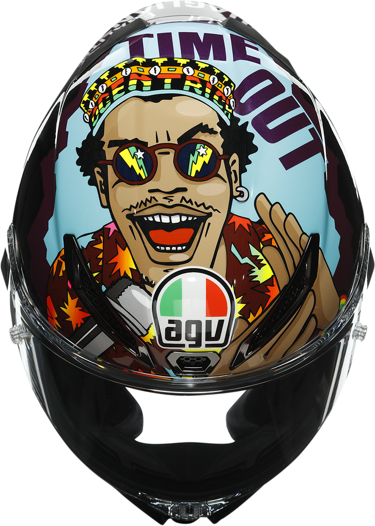 AGV Pista GP RR ECE-DOT Limited Edition - Morbidelli Misano 2020 Helmet img top img 5