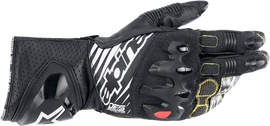 ALPINESTARS GP Tech v2 Gloves - Black/White - Small 3556622-12-S