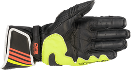 ALPINESTARS GP Plus R v2 Gloves - Gray/Black/Yellow/Red - 2XL 3556520-9135-2X