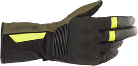 ALPINESTARS Denali Aerogel Drystar? Gloves - Black/Green/Yellow - Medium 3526922-1685-M