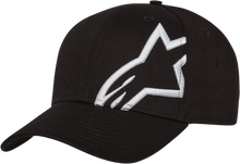 Load image into Gallery viewer, ALPINESTARS Corporate Snap 2 Hat - Black/White - One Size 1211810091020OS