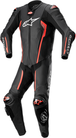 ALPINESTARS Missile v2 1-Piece Suit - Black/Red Fluorescent - US 44 / EU 54 3150122-1030-54