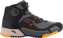 Cargar imagen en el visor de la galería, ALPINESTARS CR-X Drystar? Shoes - Black/Brown/Orange - US 10 26118201284-10