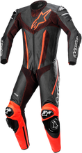 Carica l&#39;immagine nel visualizzatore di Gallery, ALPINESTARS Fusion 1-Piece Suit - Black/Red Fluorescent - US 36 / EU 46 3153022-1030-46