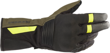 Cargar imagen en el visor de la galería, ALPINESTARS Denali Aerogel Drystar? Gloves - Black/Green/Yellow - Large 3526922-1685-L