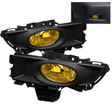 Carica l&#39;immagine nel visualizzatore di Gallery, Spyder Mazda 3 07-08 4Dr OEM Fog Lights (Wont Fit Sports/Gt Or Htchbck)w/swch Yellow FL-CL-MAZ307-Y
