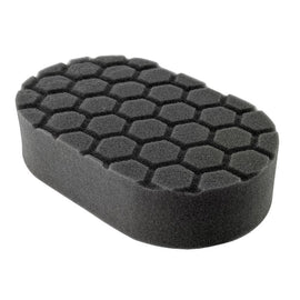 Chemical Guys Hex-Logic Finishing Hand Applicator Pad - Black - 3in x 6in x 1in - Single
