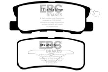 Charger l&#39;image dans la galerie, EBC 11-14 Chrysler 200 3.6 Redstuff Rear Brake Pads