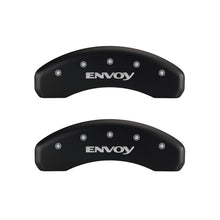 गैलरी व्यूवर में इमेज लोड करें, MGP 4 Caliper Covers Engraved Front &amp; Rear Envoy Red finish silver ch