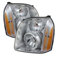 Cargar imagen en el visor de la galería, Xtune GMC Yukon Denali 07-14/Yukon Xl Denali 07-14 10-14 Crystal Headlights Chrome HD-JH-GYD07-AM-C