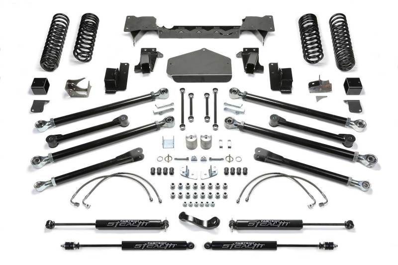 Fabtech 07-18 Jeep JK 4WD 2-Door 5in Crawler LT System w/Stealth Shocks