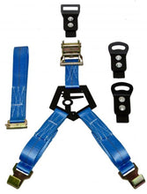 Carica l&#39;immagine nel visualizzatore di Gallery, N-Fab Bed Mounted Rapid Tire Strap Universal - Gloss Black - Black Strap