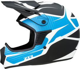 Z1R Child Rise Helmet - Flame - Blue - S/M 0111-1435