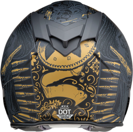 Z1R Warrant Helmet - Sombrero - Black/Gold - XL 0101-14174