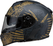 गैलरी व्यूवर में इमेज लोड करें, Z1R Warrant Helmet - Sombrero - Black/Gold - XL 0101-14174