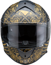 गैलरी व्यूवर में इमेज लोड करें, Z1R Warrant Helmet - Sombrero - Black/Gold - XL 0101-14174