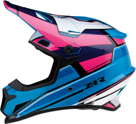 Z1R Rise Helmet - MC - Pink/Blue - Medium 0110-7186