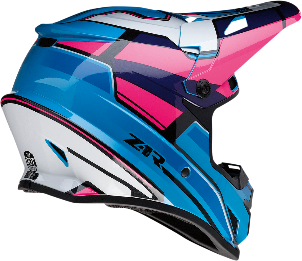 Z1R Rise Helmet - MC - Pink/Blue - Medium 0110-7186