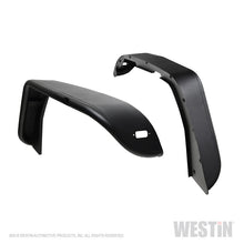 गैलरी व्यूवर में इमेज लोड करें, Westin 18-20 Jeep Wrangler JL / 20 Gladiator Tube Fenders - Front - Textured Black - 2to4wheels