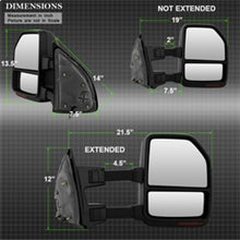 Laden Sie das Bild in den Galerie-Viewer, xTune 08-15 Ford F-250 SD Heated Adj LED Signal Power Mirror - Smk (MIR-FDSD08S-G4-PW-RSM-SET)