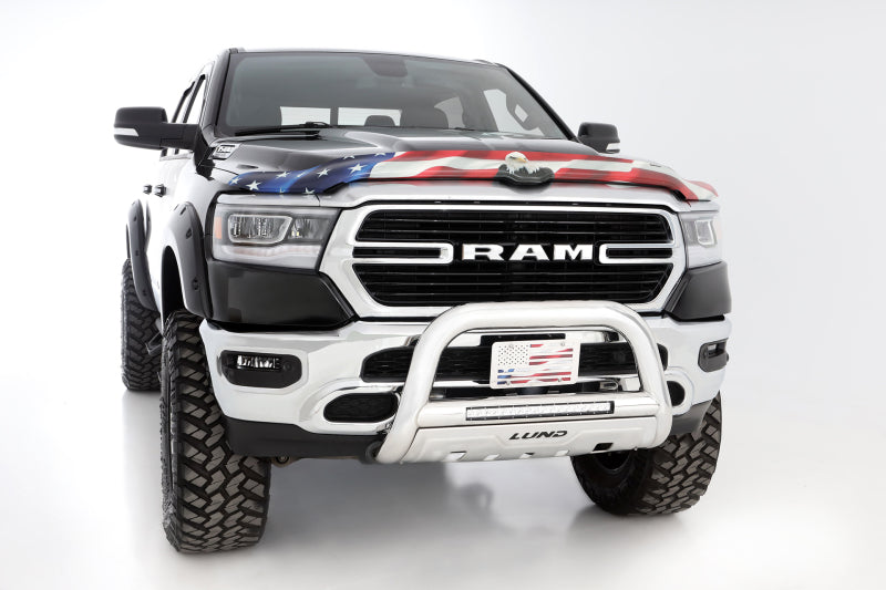 Stampede 2019 Ram 1500 Vigilante Premium Hood Protector - Flag