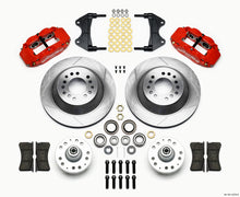 Carica l&#39;immagine nel visualizzatore di Gallery, Wilwood Narrow Superlite 6R Front Hub &amp; 1PC Rtr Kit 12.88in-Red WWE ProSpindle