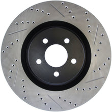 Carica l&#39;immagine nel visualizzatore di Gallery, StopTech Slotted &amp; Drilled Sport Brake Rotor
