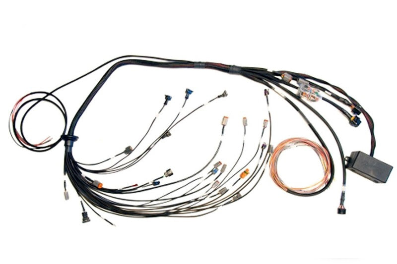 Haltech Mitsubishi 4G63 Elite 1000/1500 Terminated Harness w/2G CAS & Square EV1 Inj Connectors