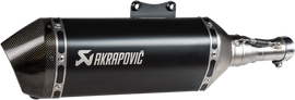 AKRAPOVIC Slip-On Scooter Muffler - Stainless Steel S-VE125SO3-HZBL