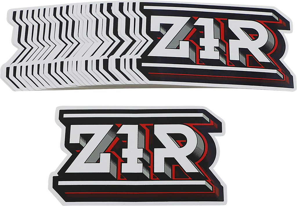 Z1R Z1R Sticker - 2 x 4 - 25 Pack 4320-2479