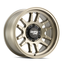 Carica l&#39;immagine nel visualizzatore di Gallery, Dirty Life 9310 Canyon 17x9 / 5x139.7 BP / 0mm Offset / 108.1mm Hub Satin Gold Wheel