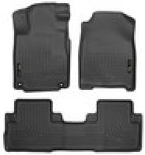 Laden Sie das Bild in den Galerie-Viewer, Husky Liners 2016 Honda CR-V WeatherBeater Combo Black Floor Liners - 2to4wheels img 1