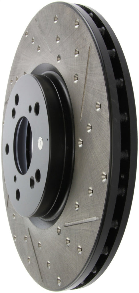StopTech 04-08 Accura TL (Brembo Caliber) SportStop Slotted & Drilled Left Front Rotor