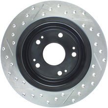 गैलरी व्यूवर में इमेज लोड करें, StopTech 09-10 Acura TSX / 08-10 Honda Accord Coupe/05-10 Sedan Left Rear Slotted &amp; Drilled Rotor