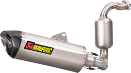 AKRAPOVIC Race Exhaust - Stainless Steel S-B3R2-HRSS