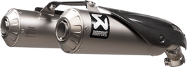 AKRAPOVIC Slip-On Muffler - Titanium S-D11SO13-HBFGT