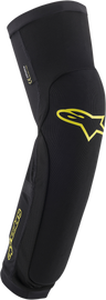 ALPINESTARS Paragon Plus Knee/Shin Guards - Black/Acid Yellow - XS 1652619-1047-XS