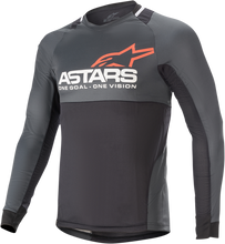 Charger l&#39;image dans la galerie, ALPINESTARS Drop 8.0 Long-Sleeve Jersey - Black/Coral - Large 1766921-1793-LG