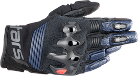 ALPINESTARS Halo Gloves - Blue/Black - Large 3504822-7109-L