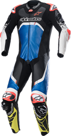 ALPINESTARS GP Tech Suit v4 - Black/Blue/Yellow Fluorescent - US 46 / EU 56 3156822-1075-56