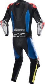 ALPINESTARS GP Tech Suit v4 - Black/Blue/Yellow Fluorescent - US 44 / EU 54 3156822-1075-54