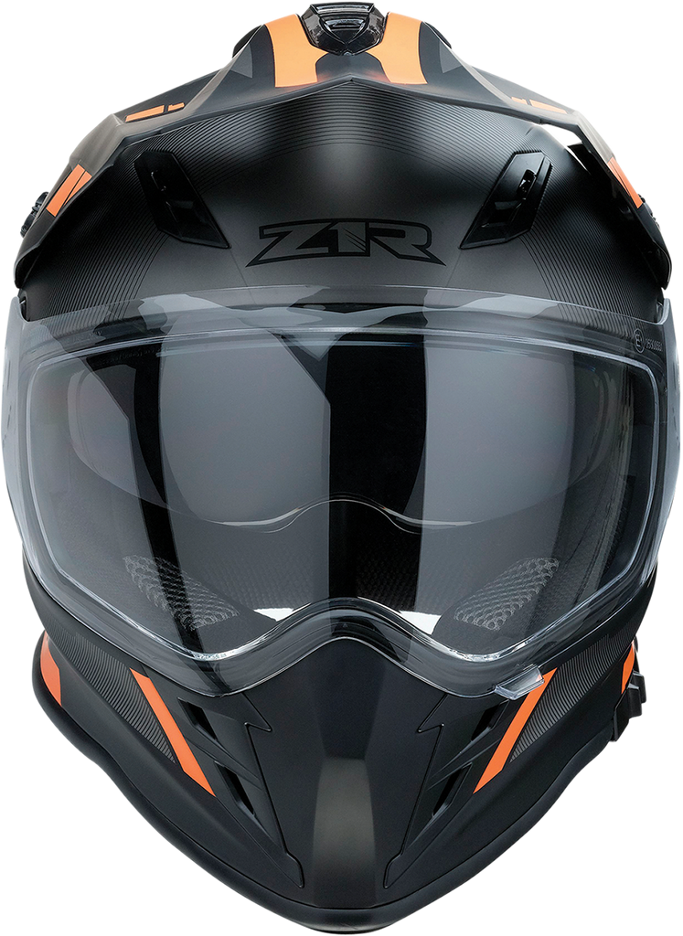 Z1R Range Helmet - Uptake - Black/Orange - XL 0140-0118