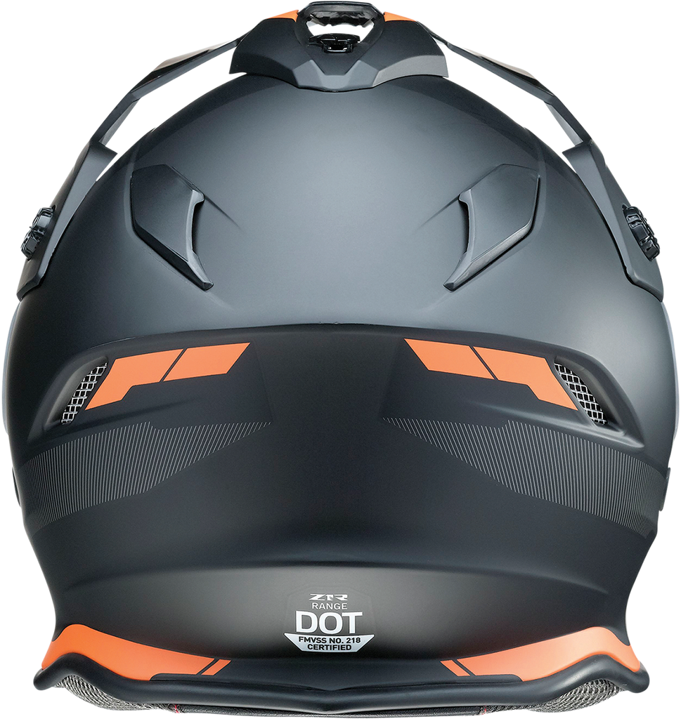 Z1R Range Helmet - Uptake - Black/Orange - XL 0140-0118
