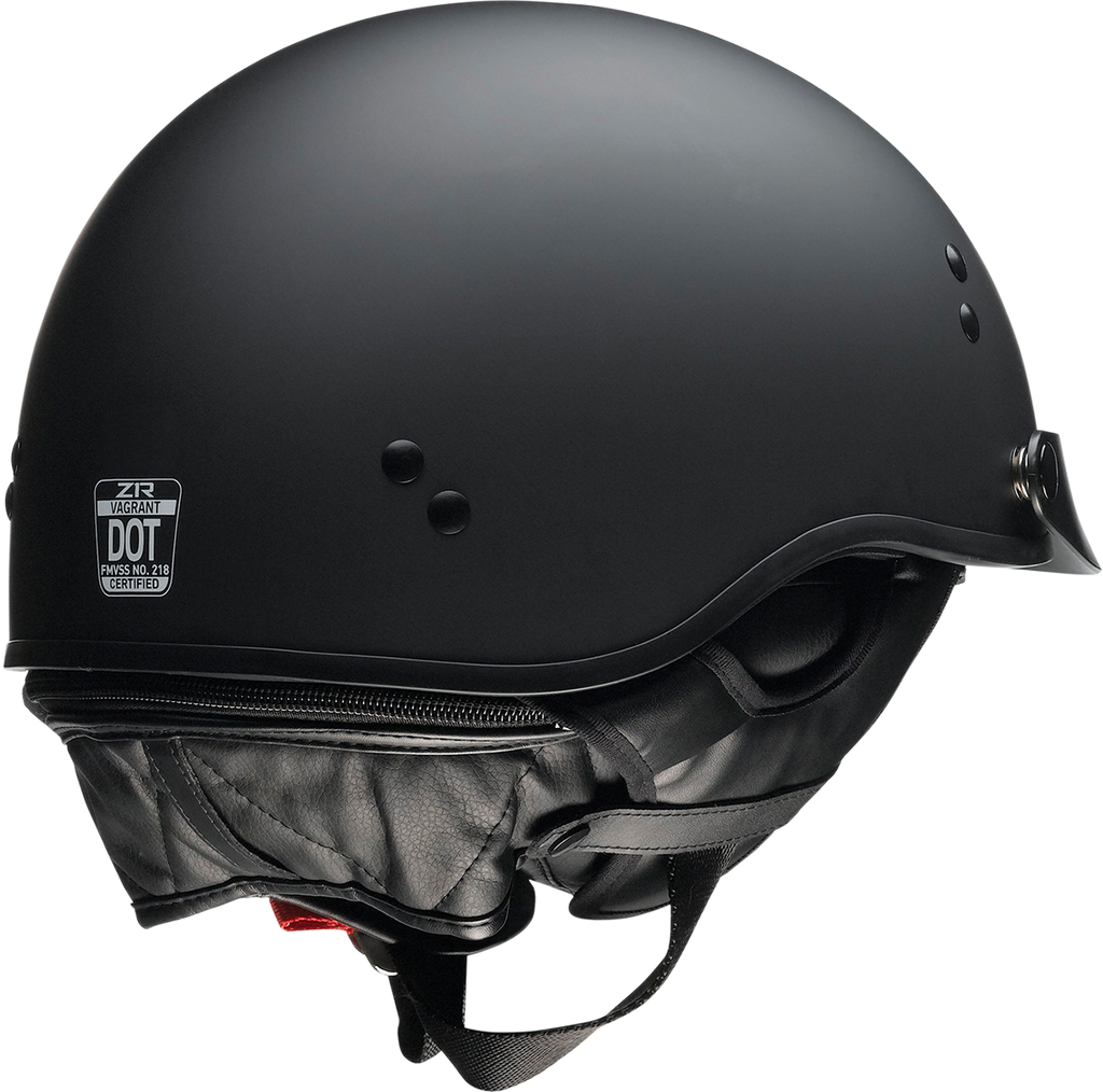 Z1R Vagrant NC Helmet - Flat Black - Medium 0103-1374