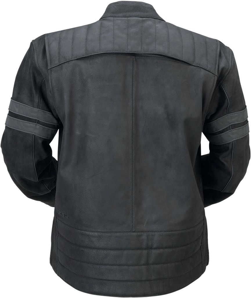Z1R Remedy Leather Jacket - Black - 3XL 2810-3894