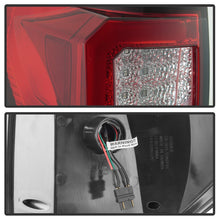 Laden Sie das Bild in den Galerie-Viewer, Spyder 07-13 Toyota Tundra V2 Light Bar LED Tail Lights - Red Clear ALT-YD-TTU07V2-LB-RC