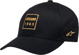 ALPINESTARS Boxed Hat - Black - Small/Medium 12128122010S/M