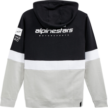 Load image into Gallery viewer, ALPINESTARS Position Zip Hoodie - Black/White/Silver - Medium 1212-530221109M